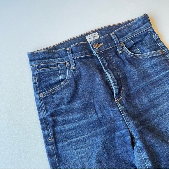 CITIZENS of Humanity High Rise Carlie Jean Size 25 Raw Hem - Picture 8 of 11
